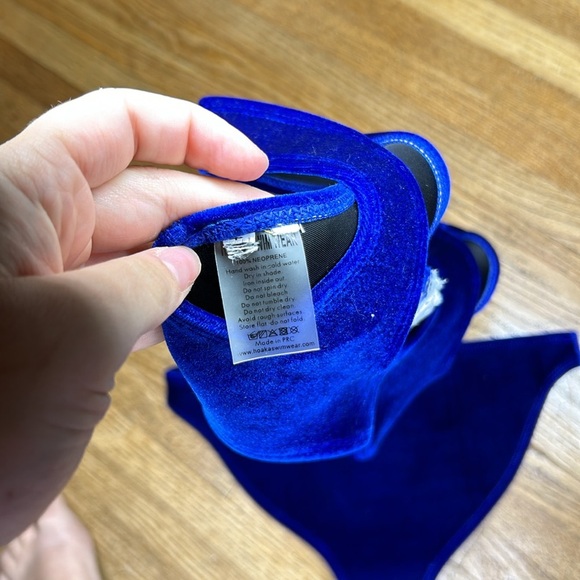 Hoaka Neoprene Swim Royal Velvet Bikini Set - Picture 4 of 6